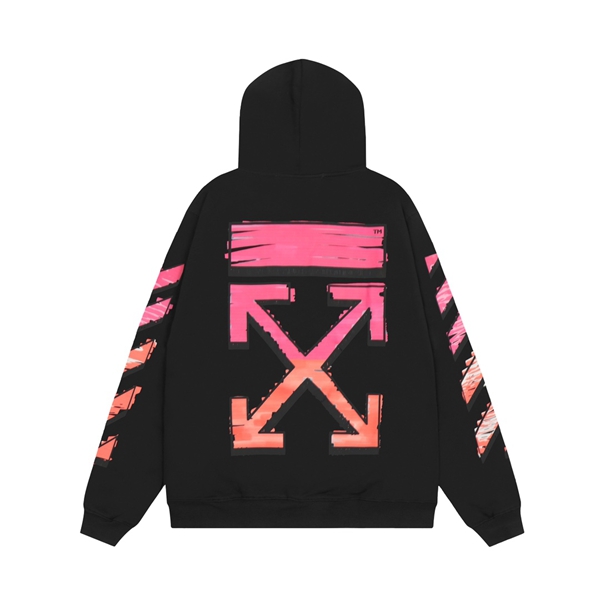 ブランドパーカー側面デザイン